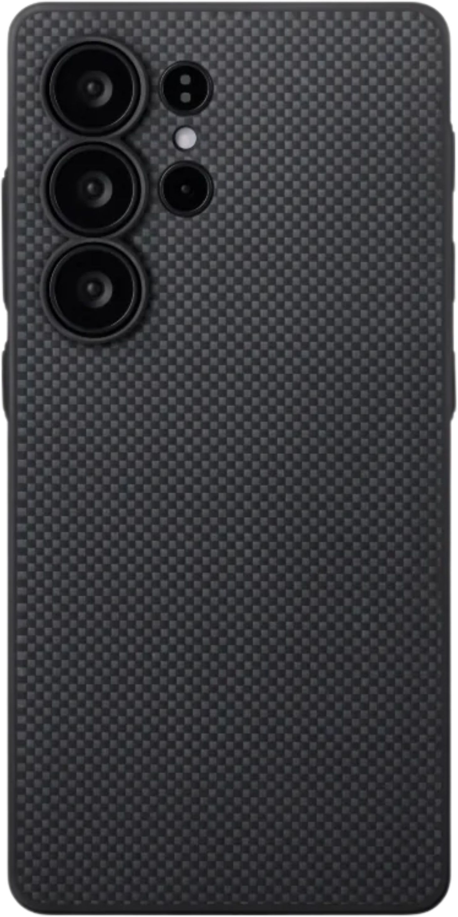 Pitaka PinButton Case Plain 600D Black/Grey for Samsung Galaxy S25 Ultra